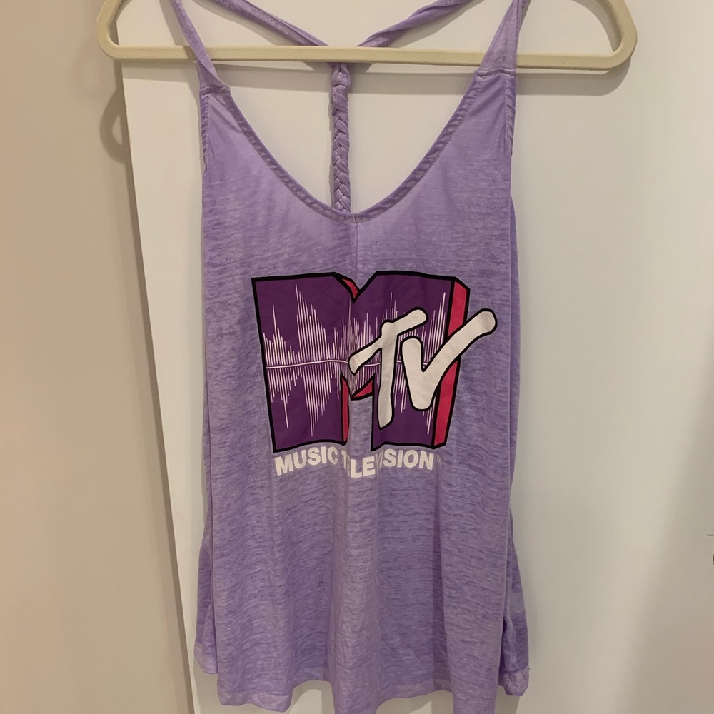 MTV graphic tank top